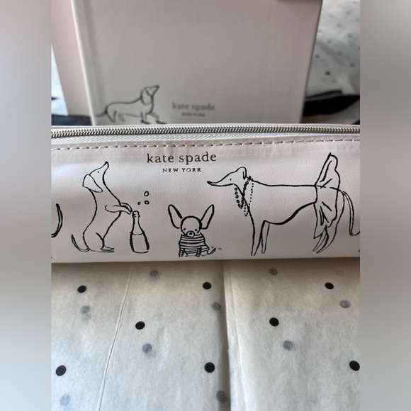 🐶🥳🐶 KATE SPADE DOG PARTY JOURNAL & PEN CASE SET 🐶🥳🐶 NWT 🐶🥳🐶 - Picture 9 of 16